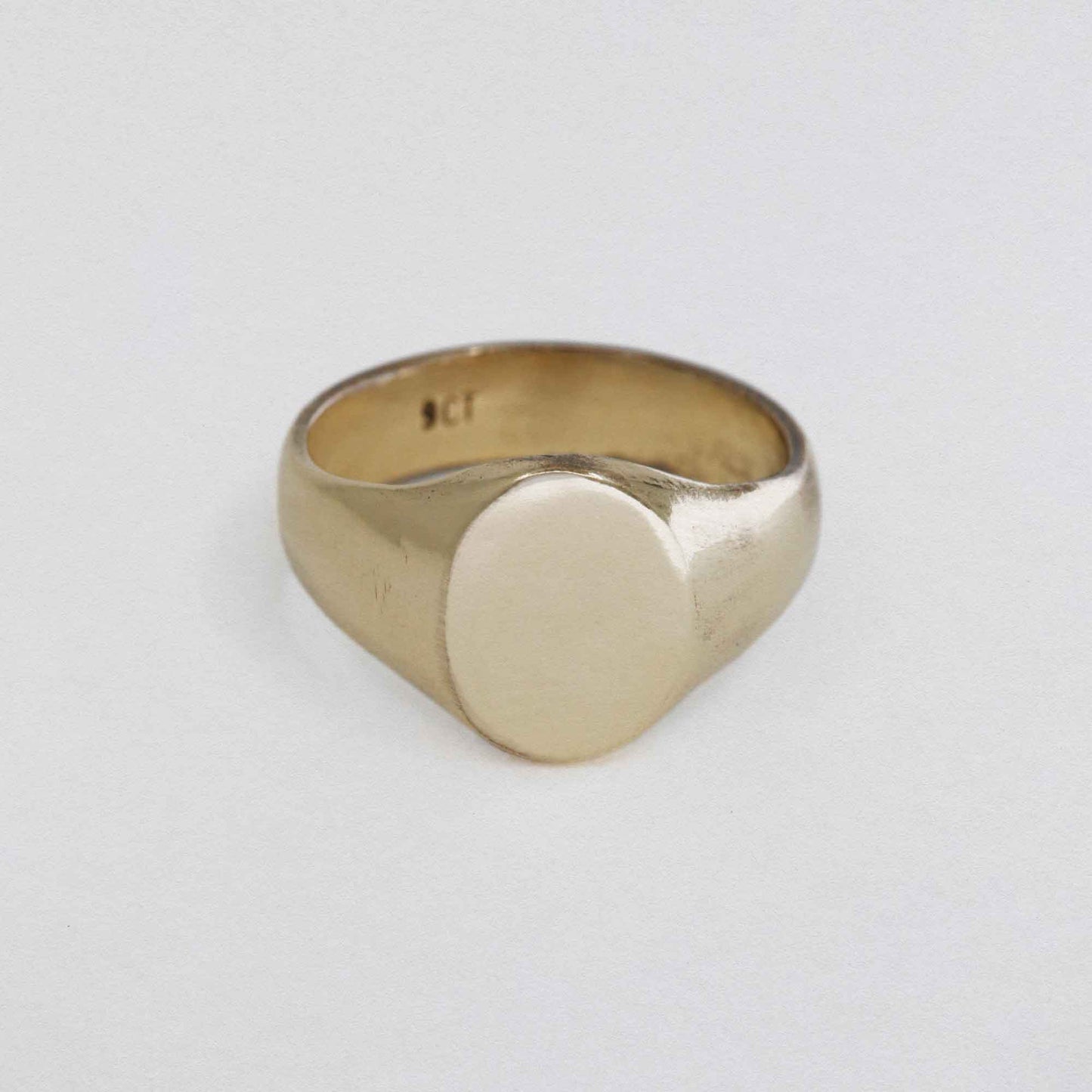 Oval Signet Ring In 9CT Gold