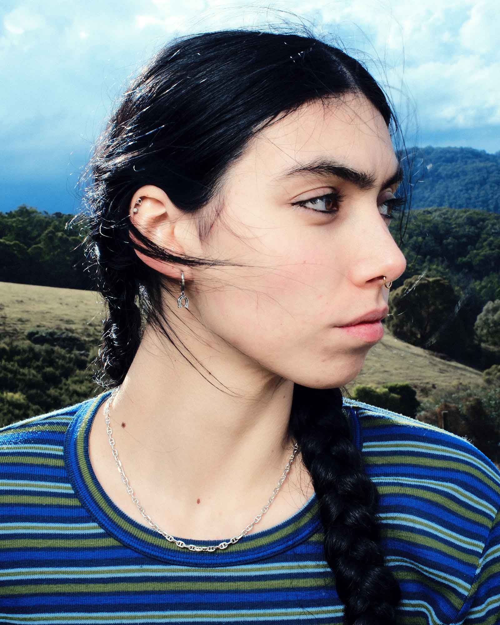 Cable Bar Chain Necklace