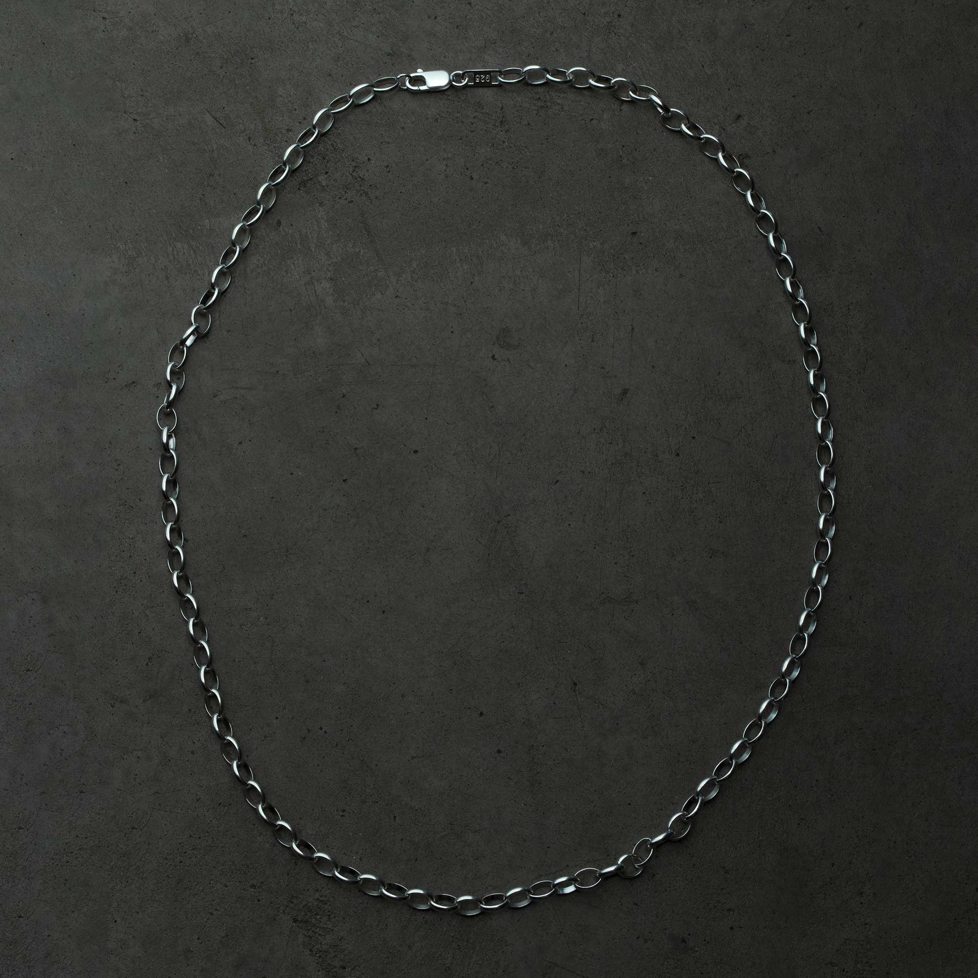 Rollo Oval Chain Necklace