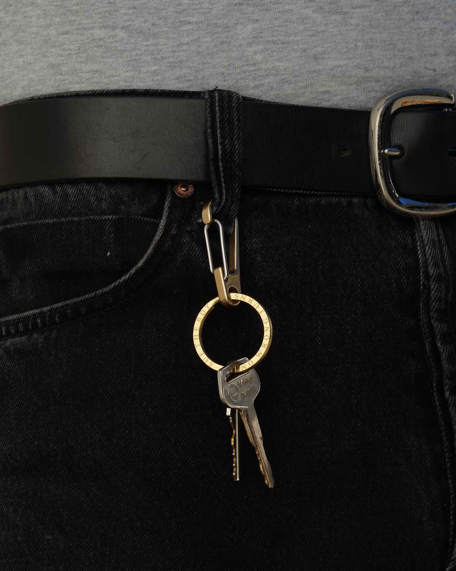 Brass Key Ring