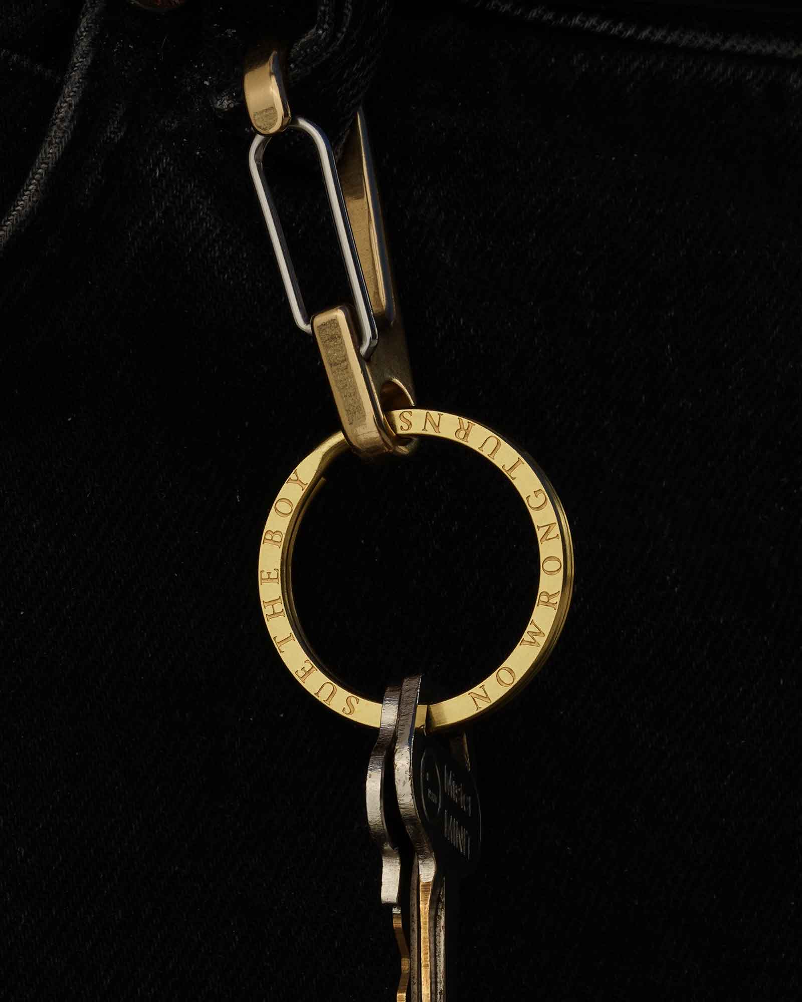Brass Key Ring