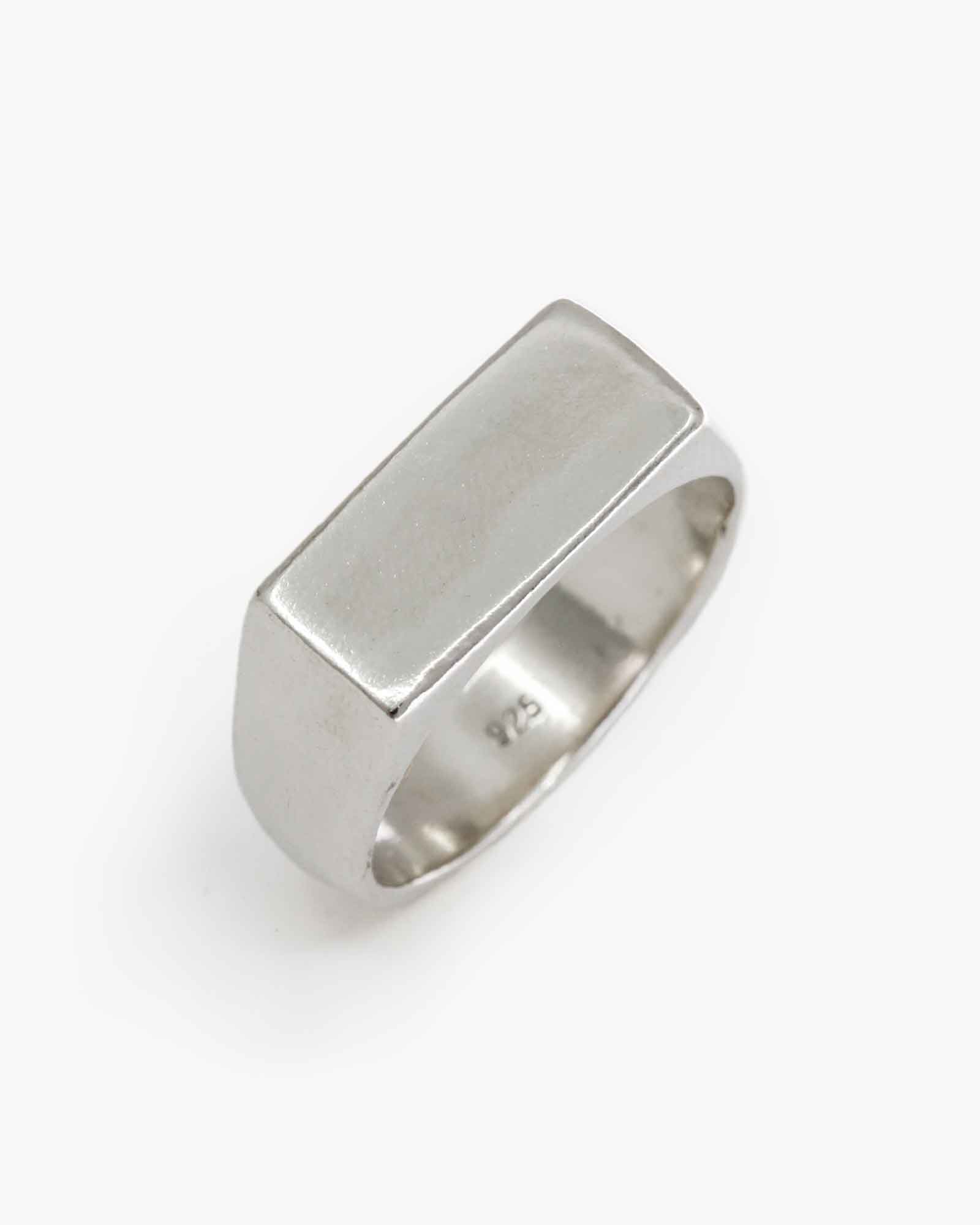 Wide Rectangle Signet