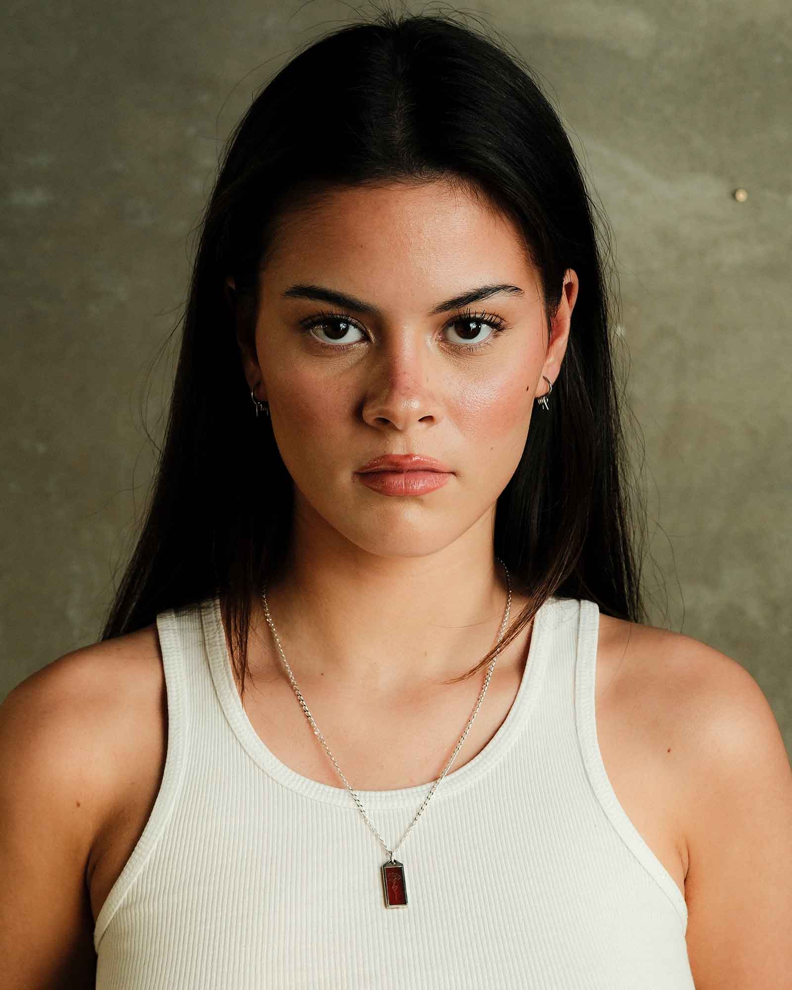 Roses Are Red Pendant