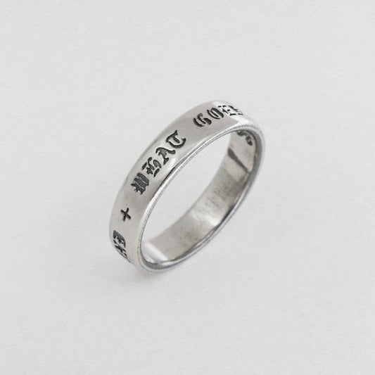 Karma Ring In 925 Sterling Silver