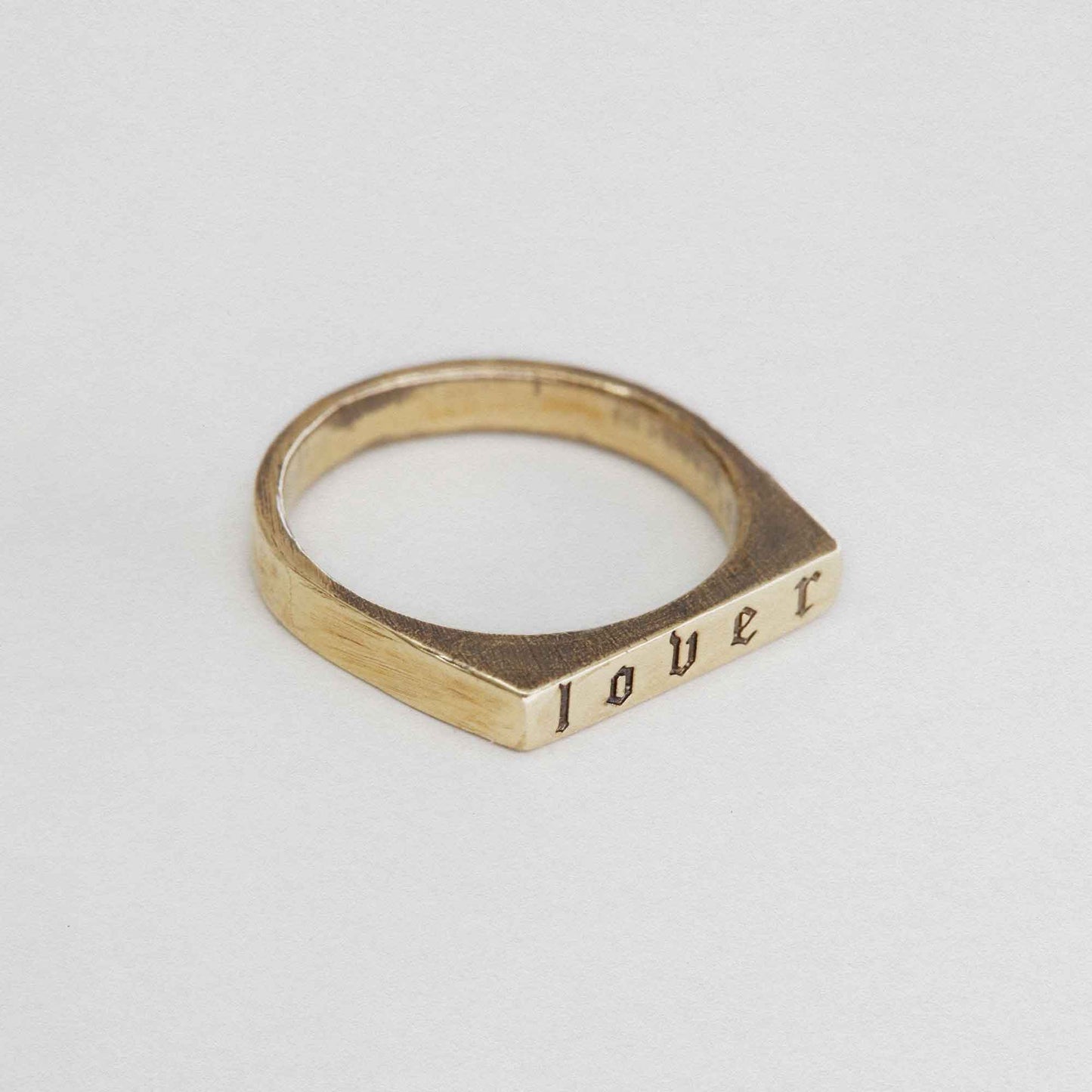 Lover Signet Ring In 9CT GOLD